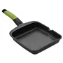 Bra Grill 28 cm sin rayas Prior Verde Aluminio Fundido A121459